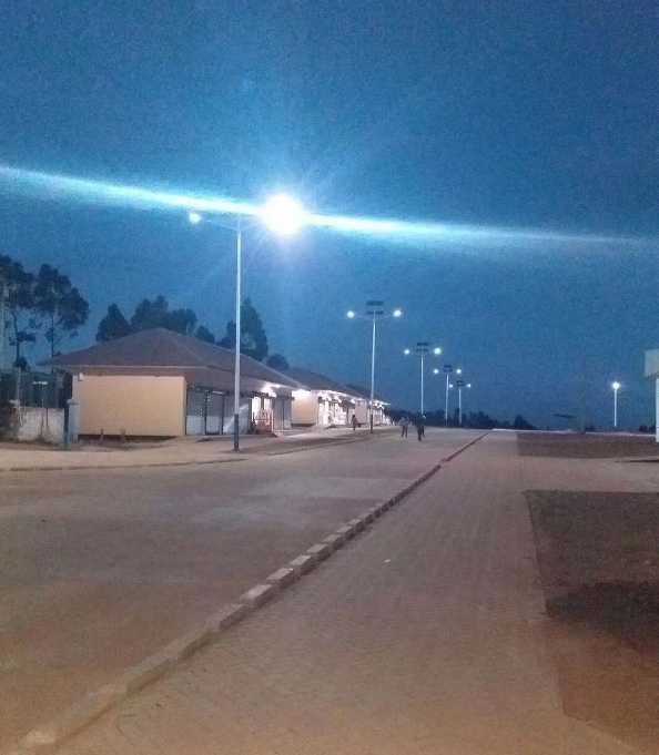 光泽县非洲科特迪瓦太阳能路灯工程
